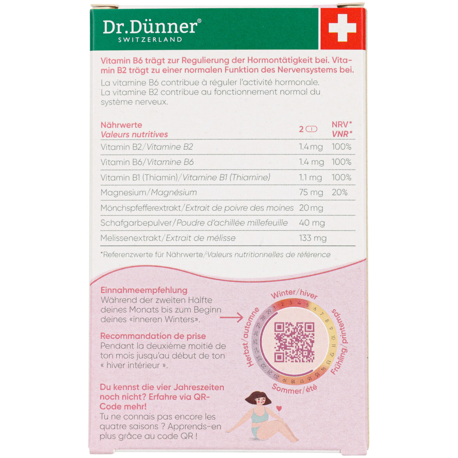 Dr.Dünner pourelle PMS Balance 60 Stück