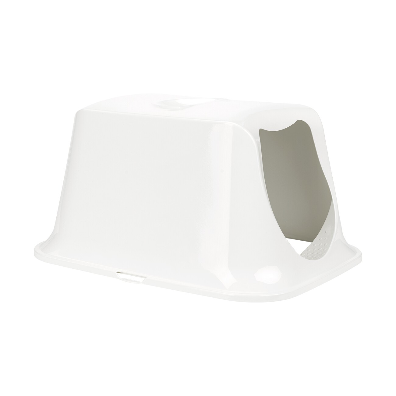 FIT+FUN Katzentoilette Mix & Match Classic Haube weiß