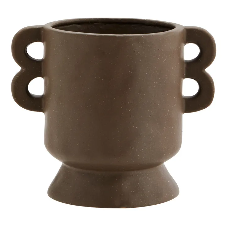 Madam Stoltz Vase en grès | Brun