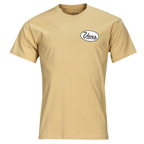 Vans - GAS STATION LOGO SS TEE - Beige