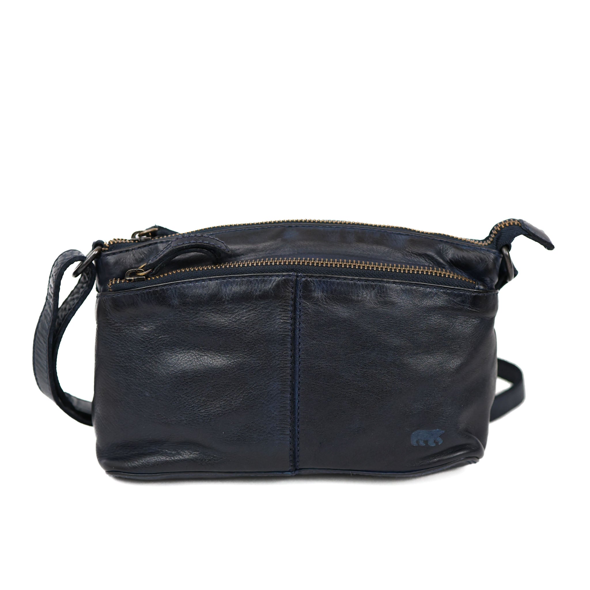 Klein schoudertasje 'Danielle' donkerblauw Donkerblauw