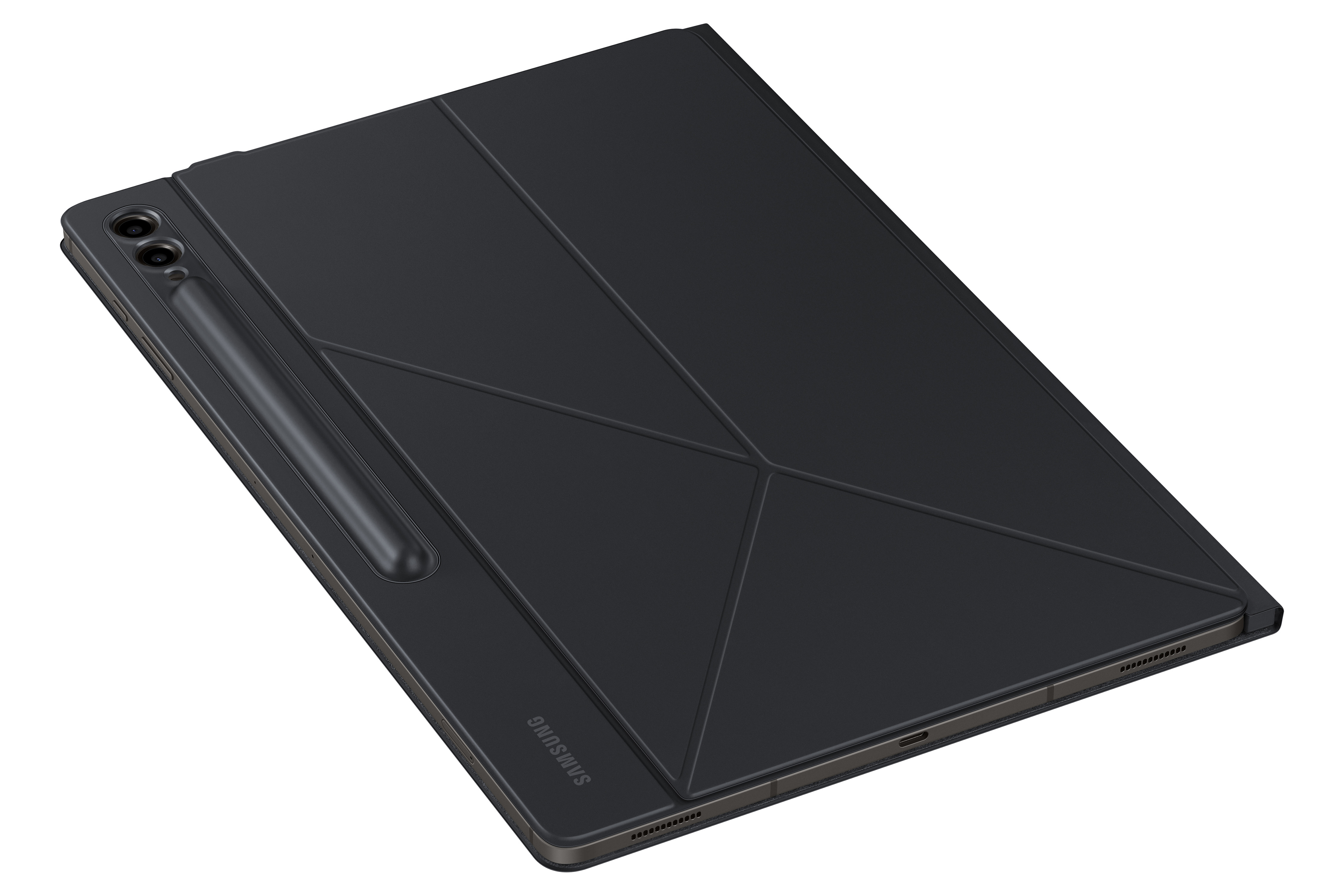 Galaxy Tab S9 Ultra Book Cover Tasche   S-Pen Halterung (EF-BX910PBEGWW) - Schwarz