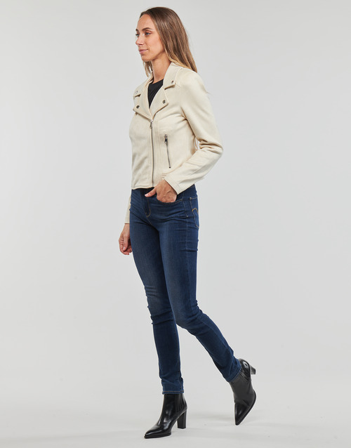 Vero Moda - VMJOSE AW23 SHORT FAUX SUEDE JACKET NOOS - Beige