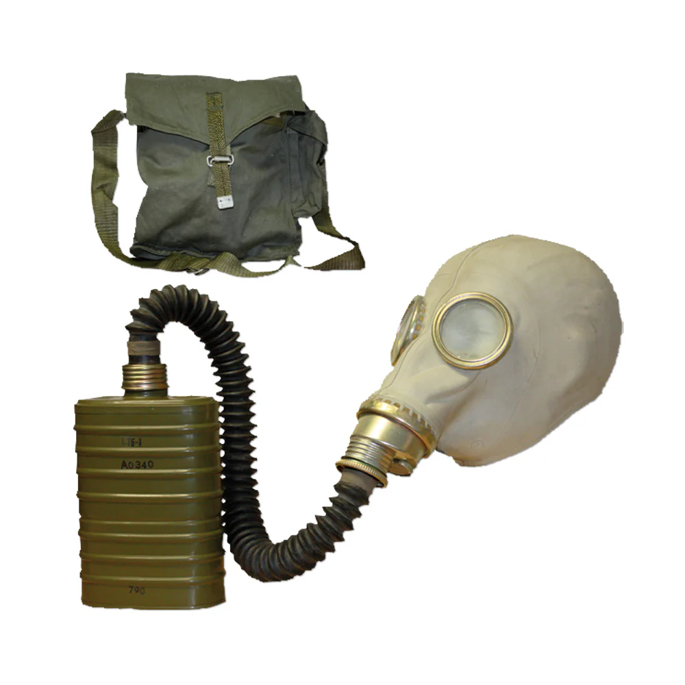 Polnische Armee -  Polnische Atemschutzmaske Sz M41 gebraucht