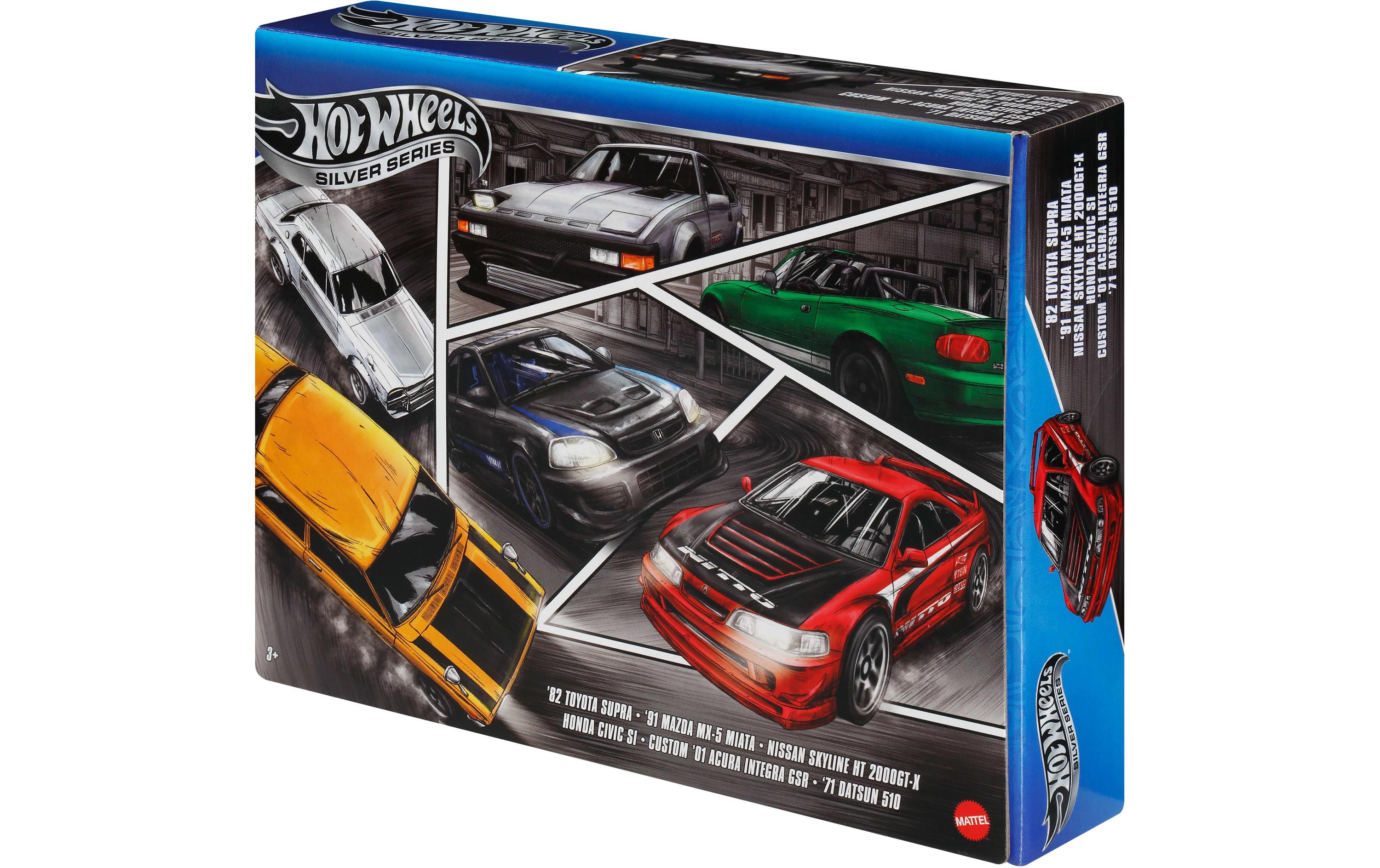 Action Cars Streets of Japan MultipackHot Wheels JBY77 Spielzeugfahrzeug