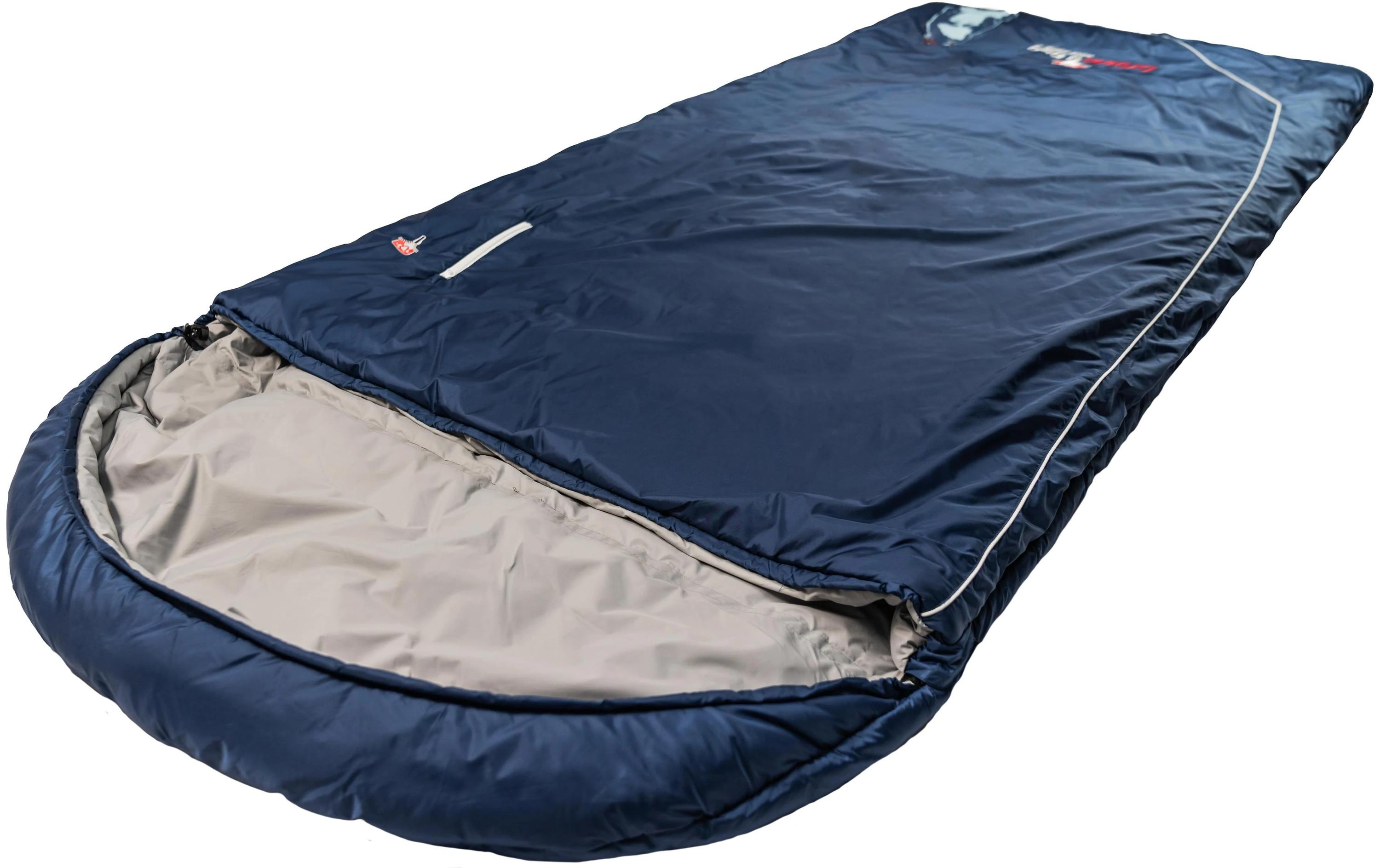 Schlafsack Biopod Wolle Murmeltier Comf. XXL Night Blue<br>Leichter 3-Saison-Schlafsack in Deckenform