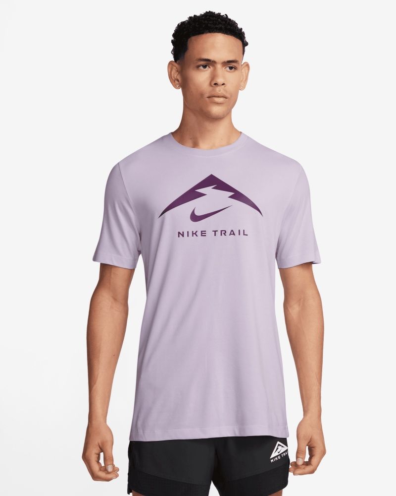 T-shirt de trail Nike Dri-FIT Violet Clair pour homme