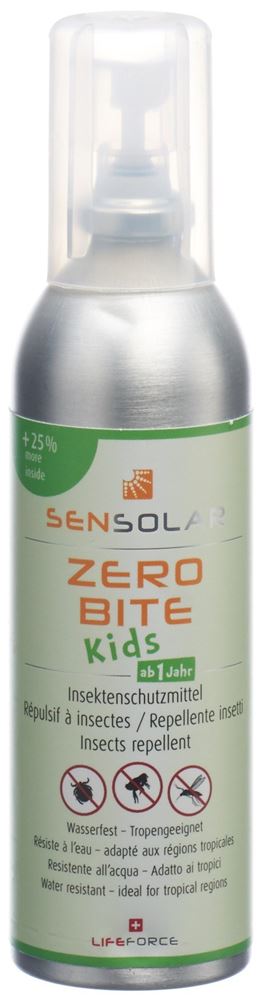 SENSOLAR Zero Bite Kids Mücken & Zeckenschutz Spr 100 ml