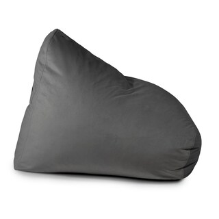 Sitzsack SMOOTH 100 x 85 cm grau
