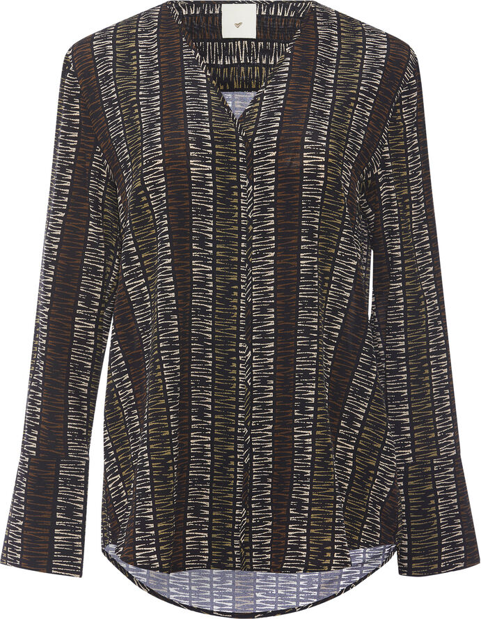 Heartmade ¤ Mevan shirt HM ¤ Khaki stripe