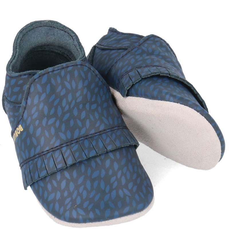 Bobux Bobux Chaussons Navy Leaf