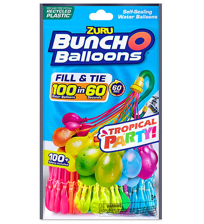 Bunch O Balloons Vandleget?j - 100+ Vandballoner - Tropical Part