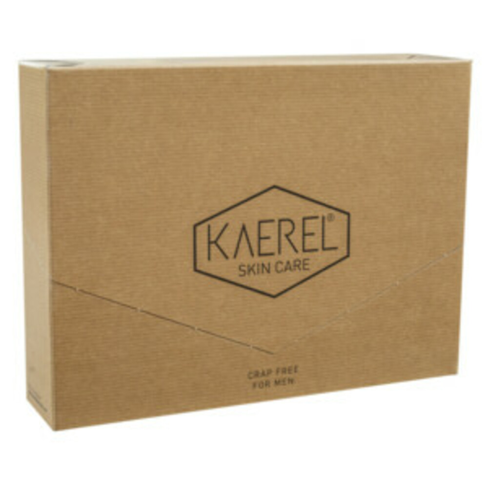 Kaerel Geschenkset Gezichtscrème 75 ml + Scheercrème 100 ml + Shampoo & Douchegel 200 ml + Deodorant 75 ml1 set