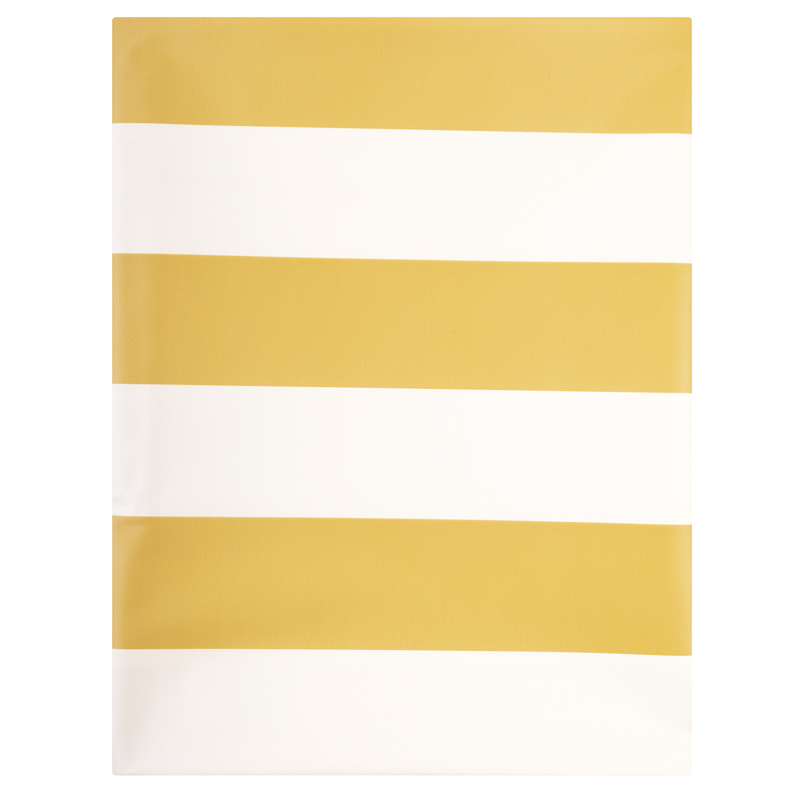 Tischdecke - gelb-weiß - Streifen - 110x140 cm