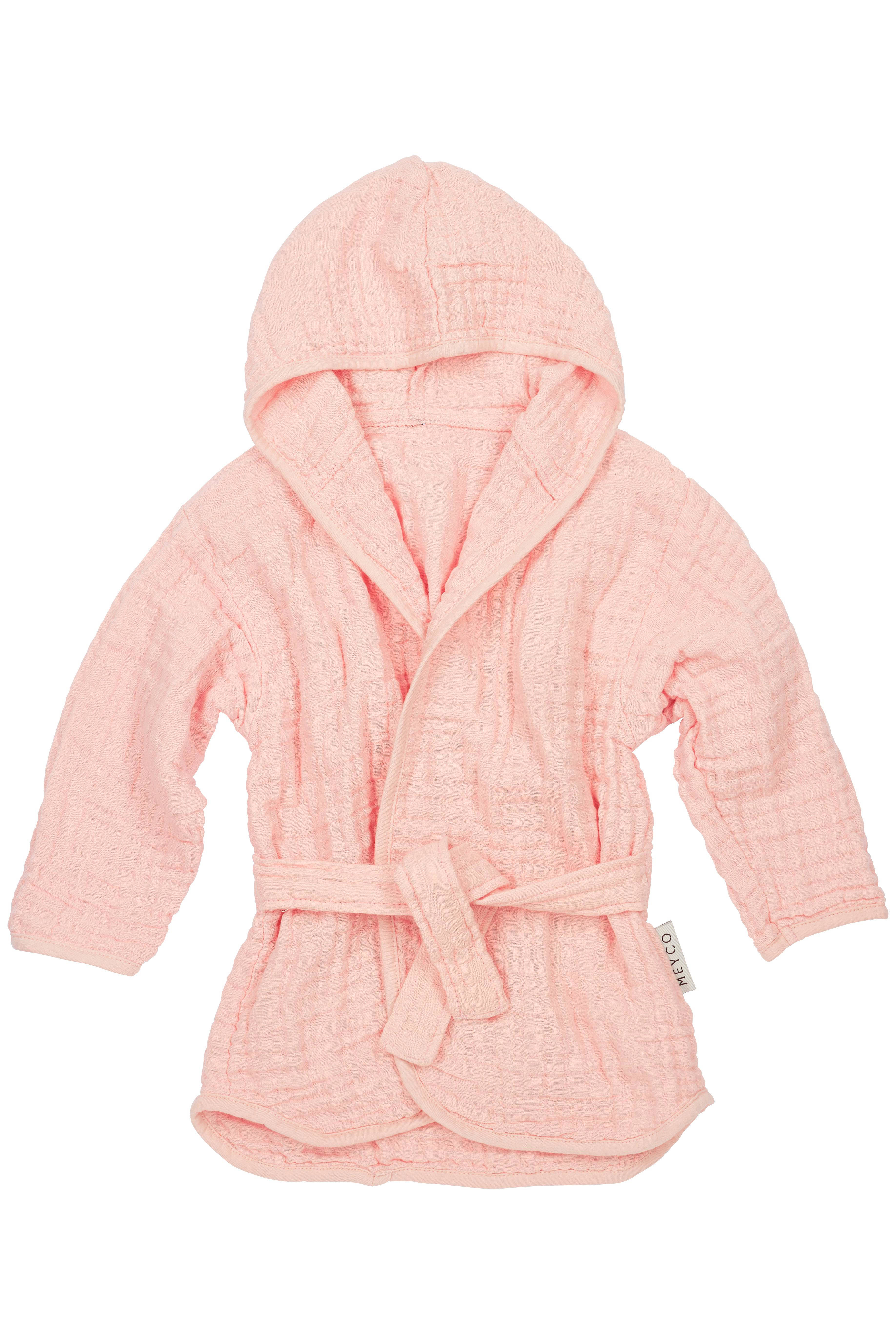 Meyco hydrofiele badjas soft pink