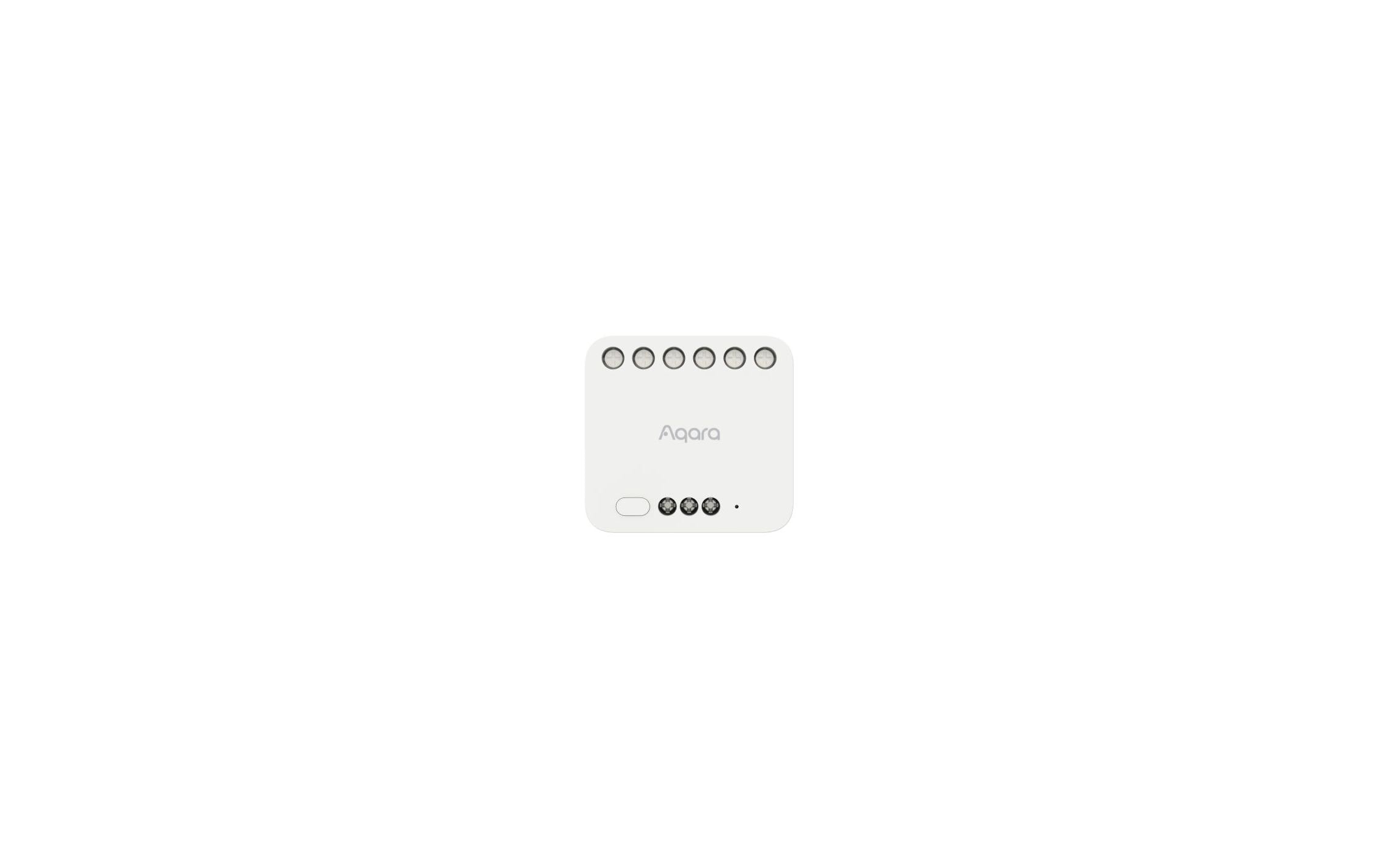 Dual Relay Module T2 Weiss, 100-250 V, 10A 50/60 HzZigbee 3.0 Doppelkanal-On/Off-Modul