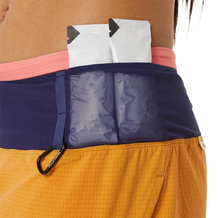 Asics Dame Shorts Fujitrail 2in1 Shorts Gul