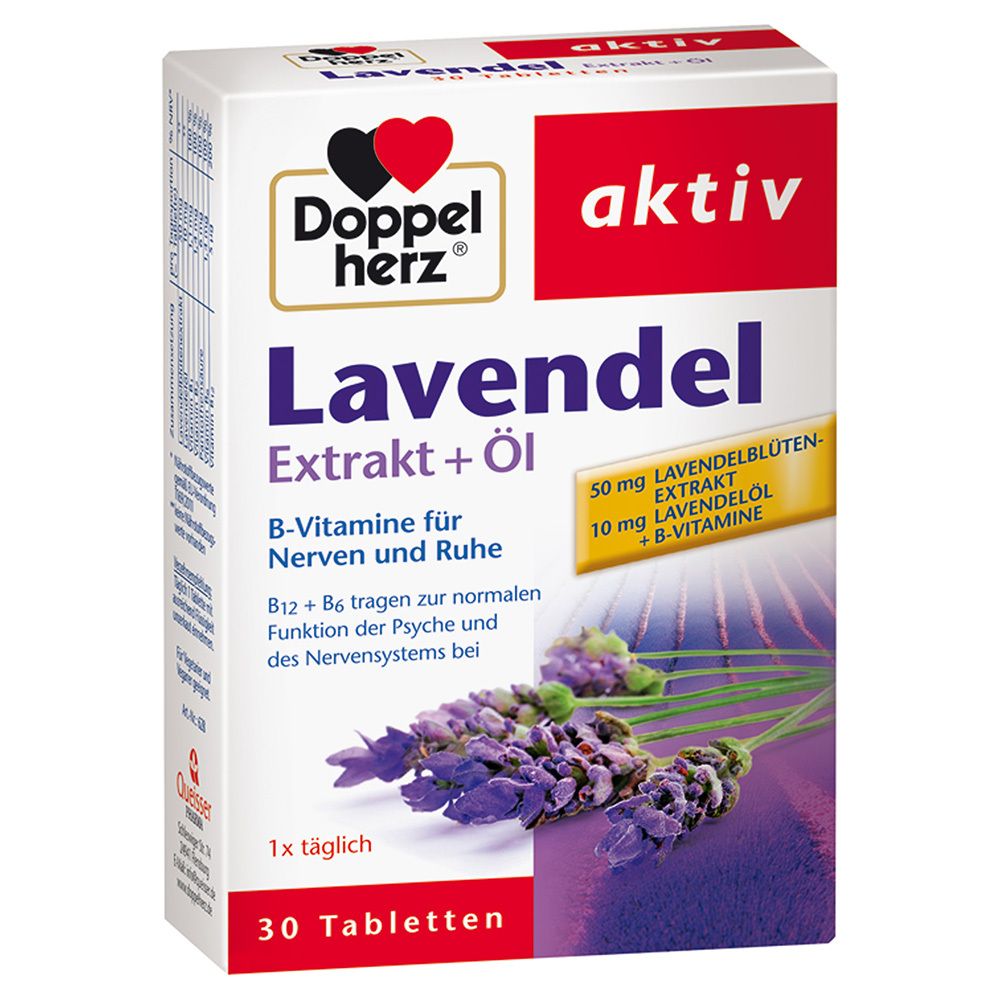 Doppelherz® Lavendel Extrakt + Öl