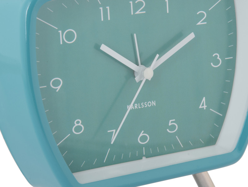 Alarm Clock Candy Circus Retro KA5939BL Turquoise blue
