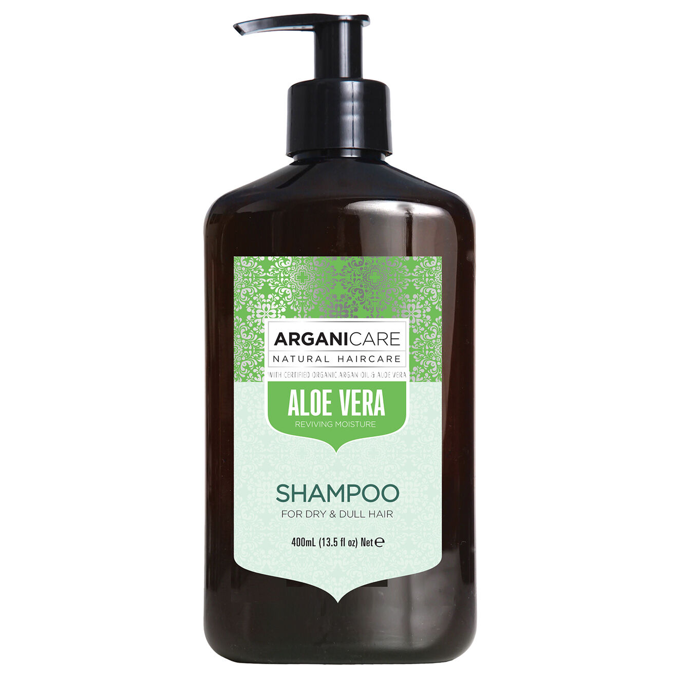 Arganicare Shampooing revitalisant à l'Aloe Vera pour cheveux secs régraissant vite - 400 ml
