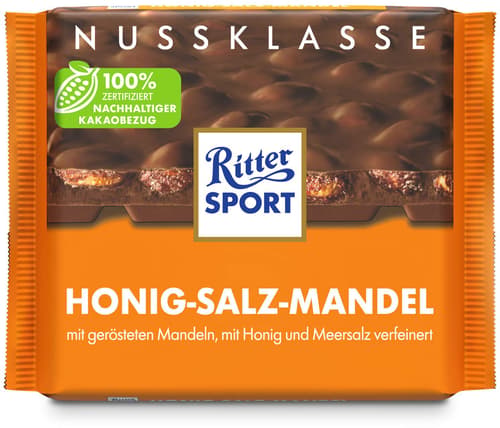 Ritter Sport Honig-Salz-Mandel