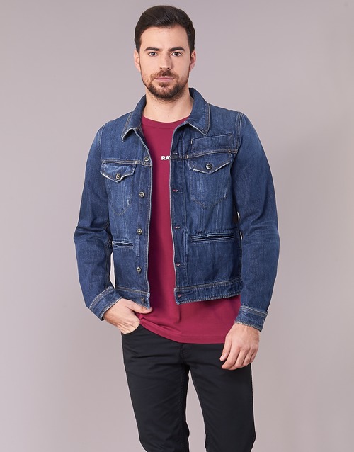 G-Star Raw - D-STAQ 3D DC S JKT - Medium Vintage Aged