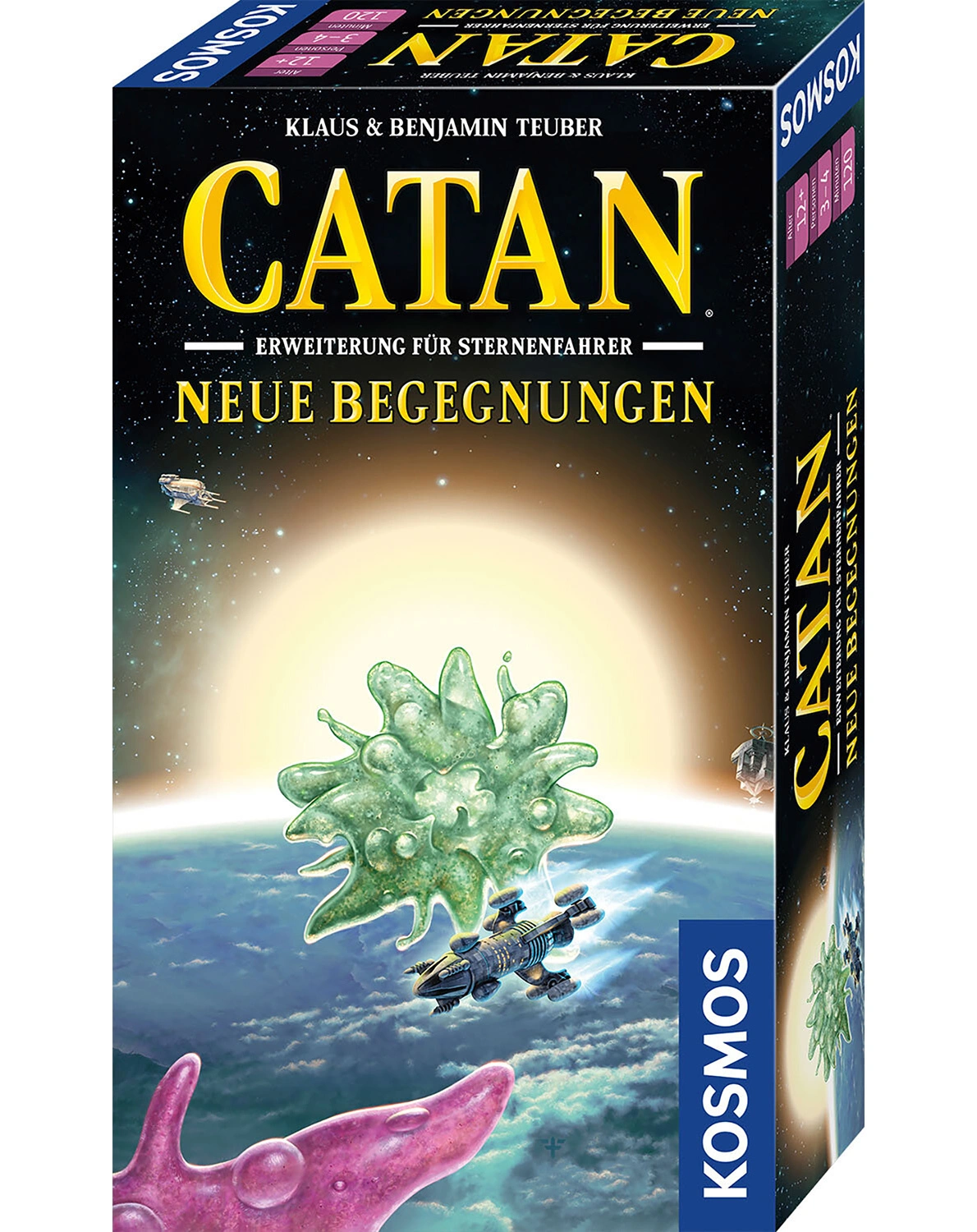 Spiele-Erweiterung CATAN-STERNENFAHRER - NEUE BEGEGNUNGEN in bunt