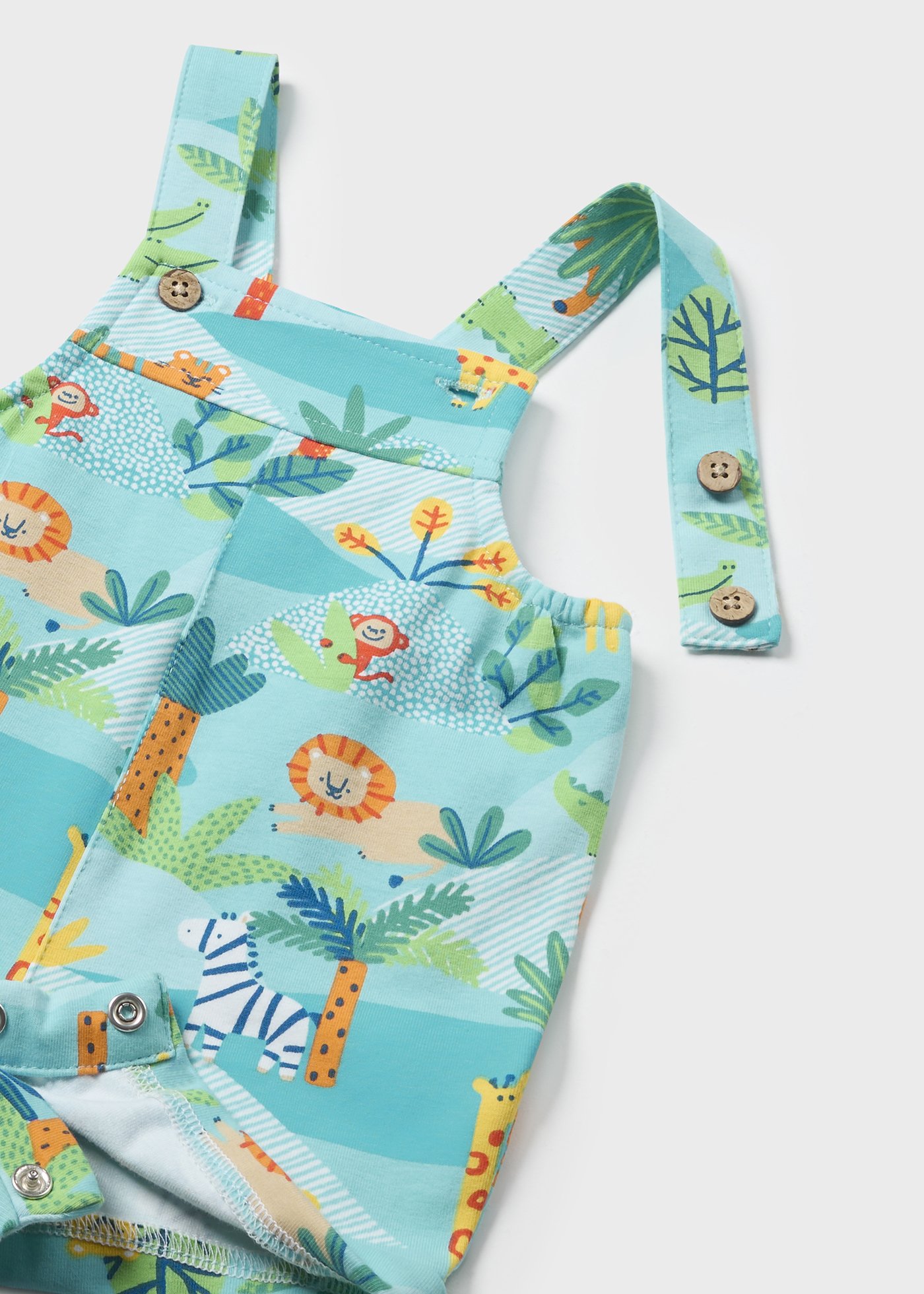 Conjunto de 3 peças com estampa Better Cotton para recém-nascidos, Breeze