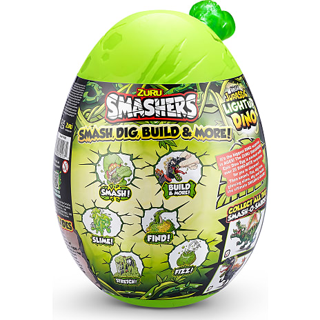 Smashers Mega Jurassic Light Up Dino æg