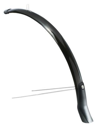 Garde-boue avant Eurofender Snello 28  x 51 mm - noir