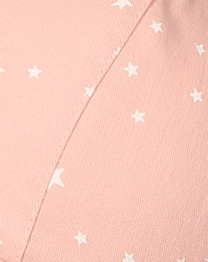 Schirmmütze STERNE mit Nackenschutz in rosa