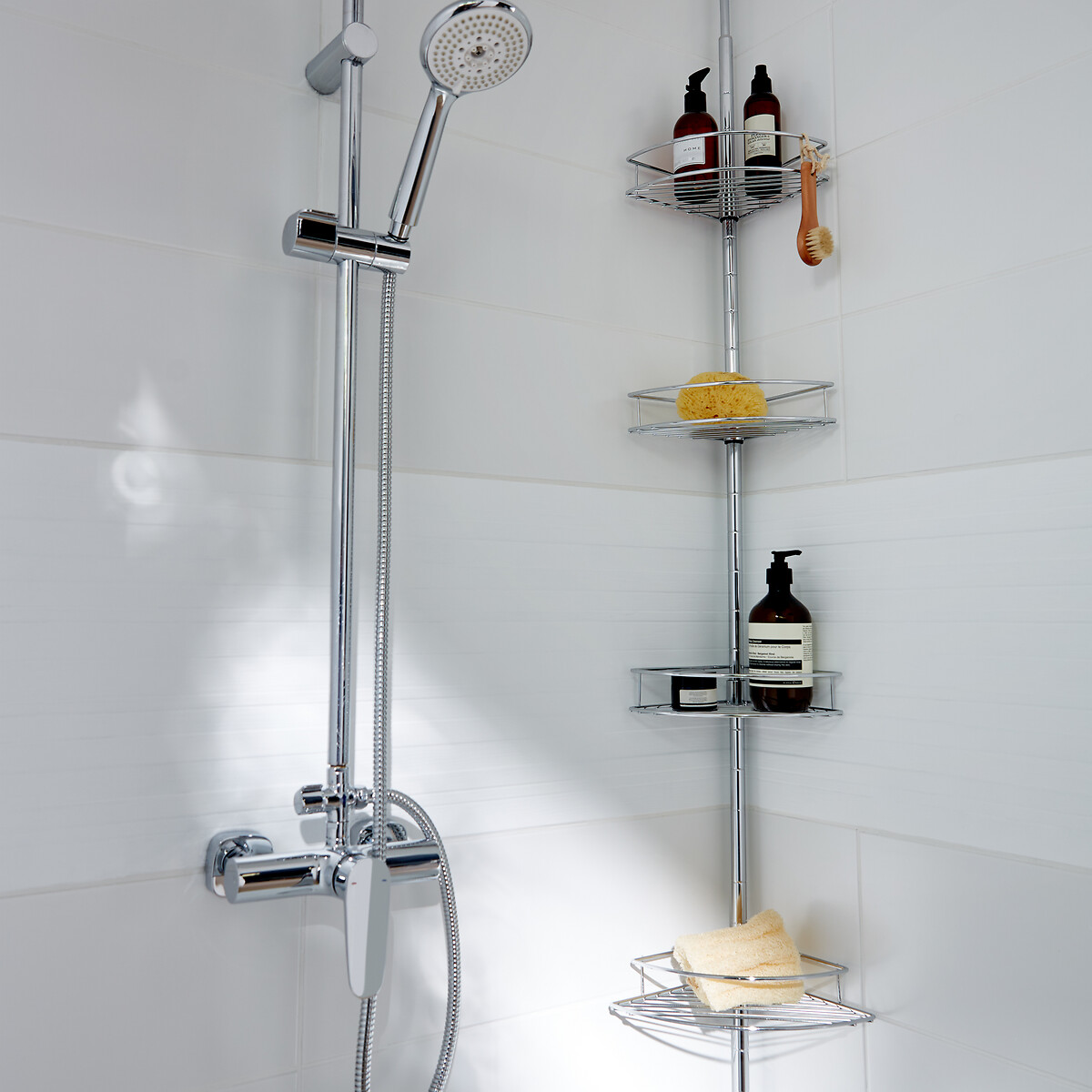 SO'HOME<br>Suporte extensível para chuveiro, persa