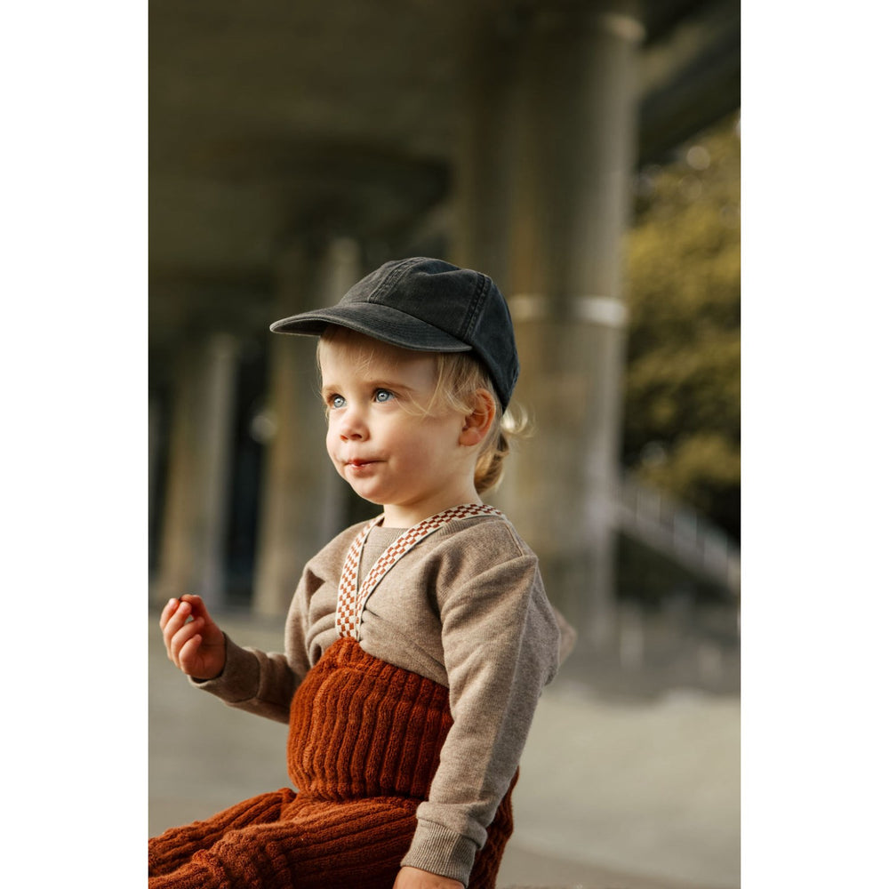 Køb Silly Silas Cinnamon Checked Granny Teddy Footless Leggings