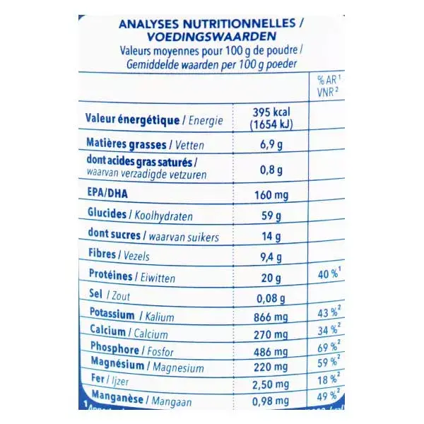 La Mandorle Bebida Instantânea em Pó Orgânico Omega Leite de Amêndoa 400g
