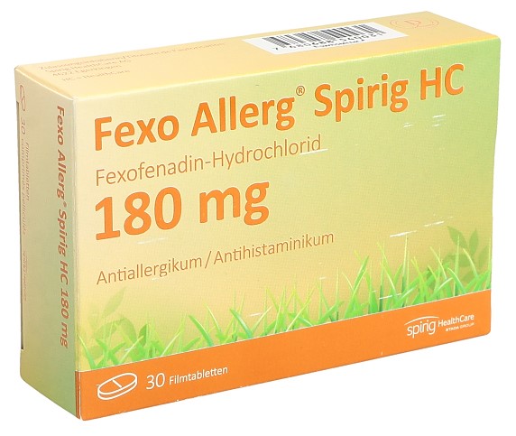 FEXO Spirig HC Filmtabl 180 mg Blist 30 Stk