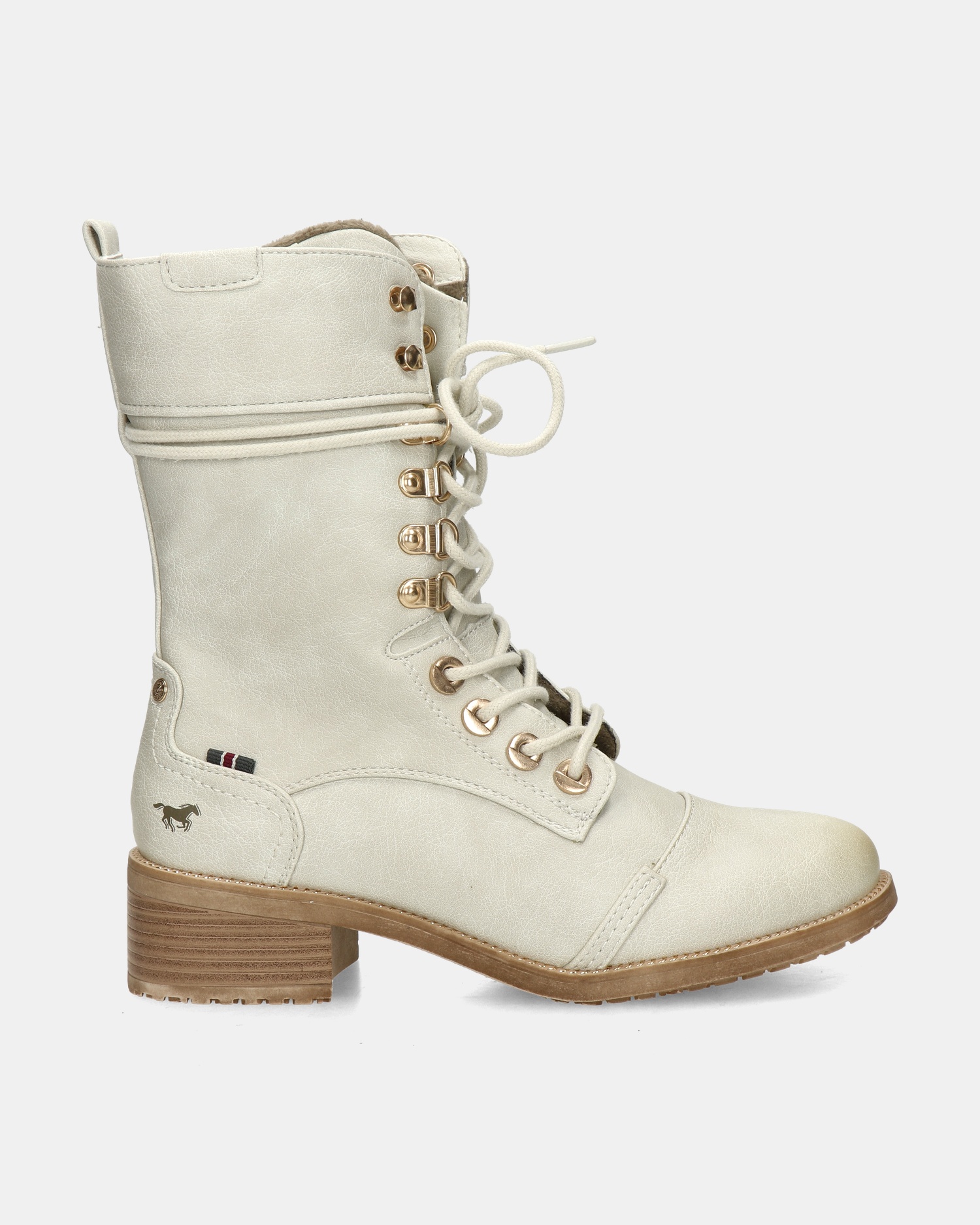 Mustang Veterboots  - ecru
