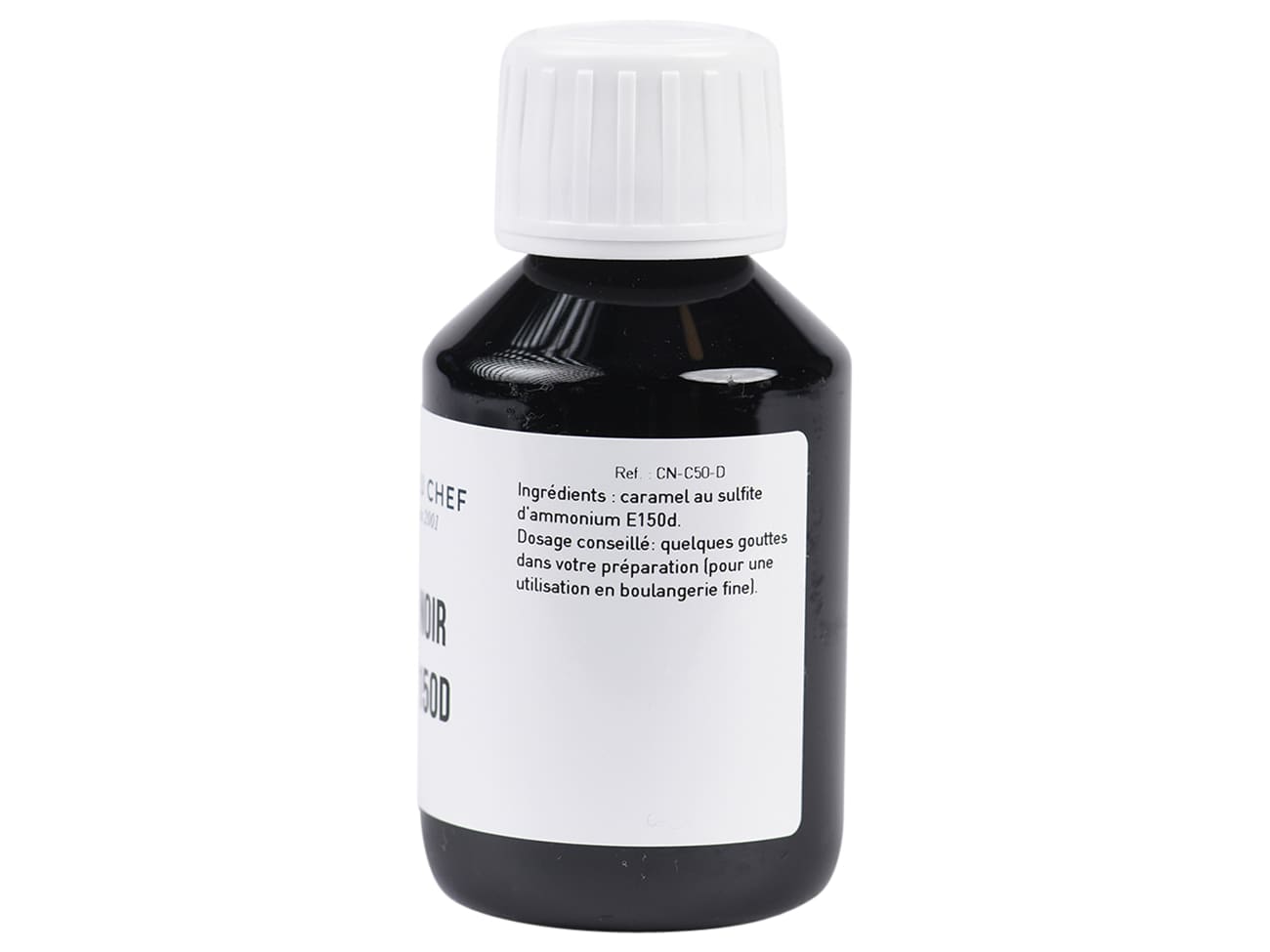 Colorant alimentaire liquide - noir-caramel E150d - 58 ml - Meilleur du Chef