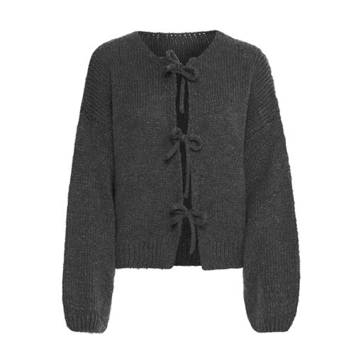 Fransa Sirine Cardigan, Dark Grey Melange, M/L