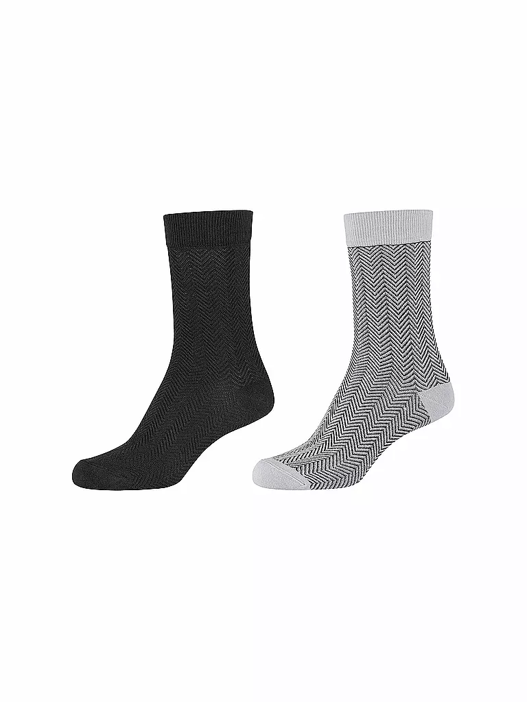 CAMANO Socken 2er Pkg. black schwarz