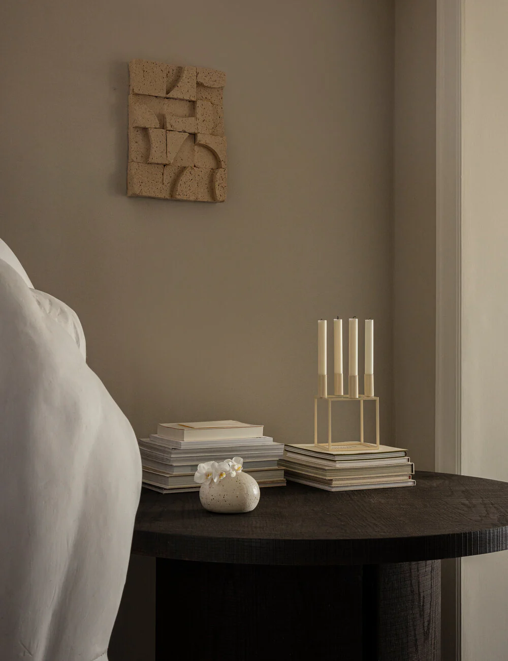 Audo Copenhagen  Kubus 4 lysestage - Ivory