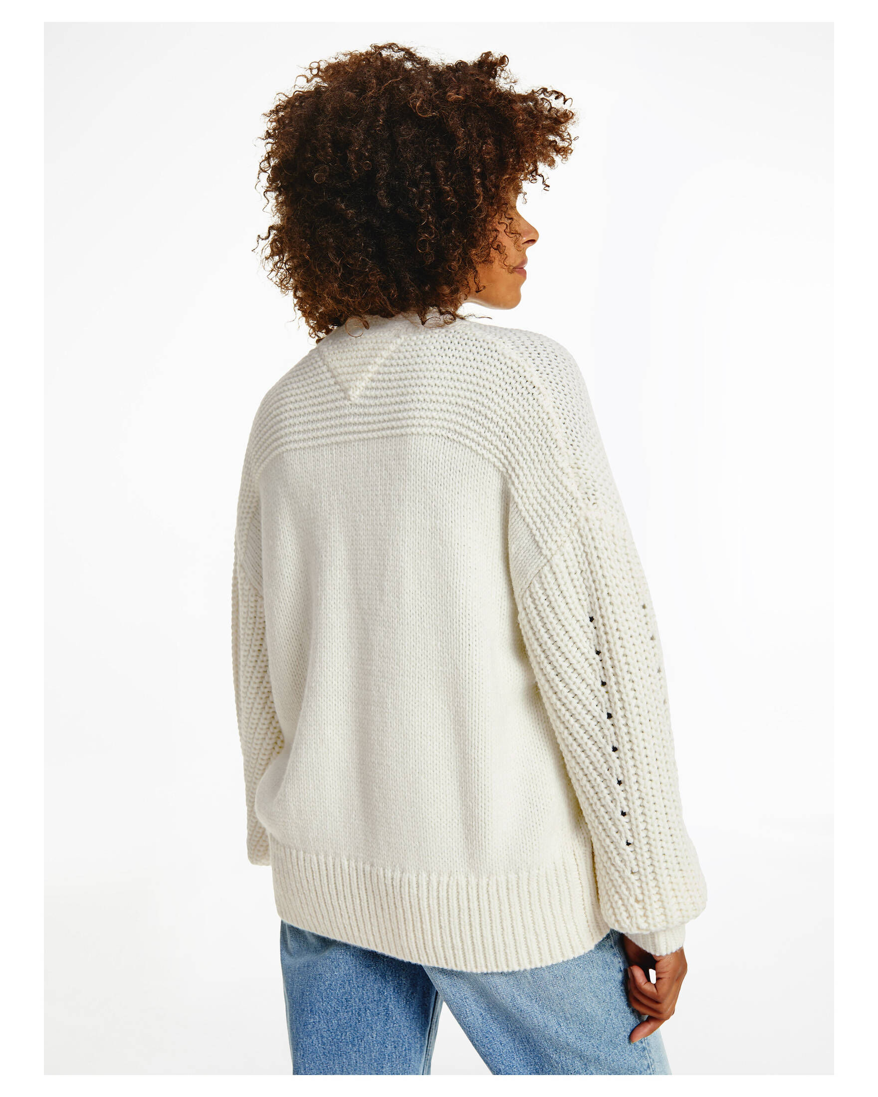 Tommy Jeans| Damen Strickjacke TJW OVRSZD BADGE CARDIGAN