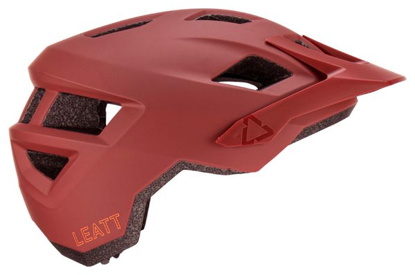Casque VTT Leatt AllMtn 1.0 V23 Lava Rouge