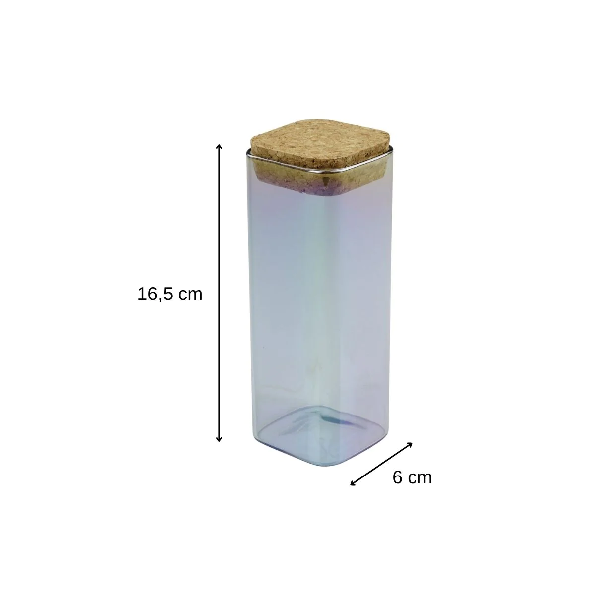 Boîte de conservation en verre 450 ml Green Tasty