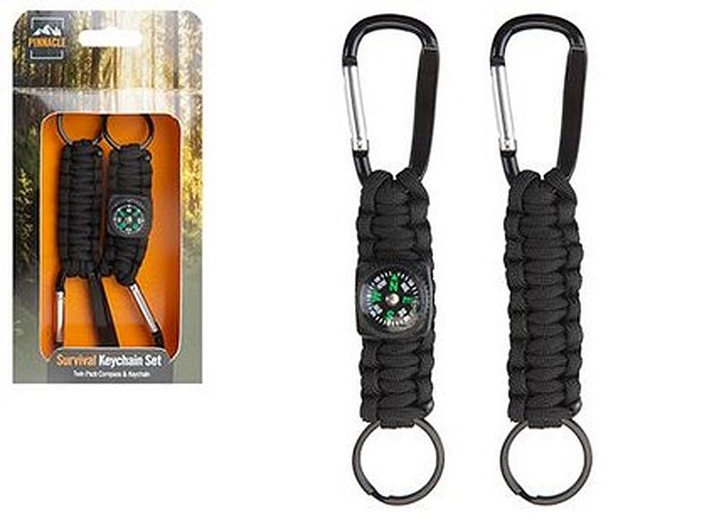Set Karabinier TWIN 2x Survival Carabiner