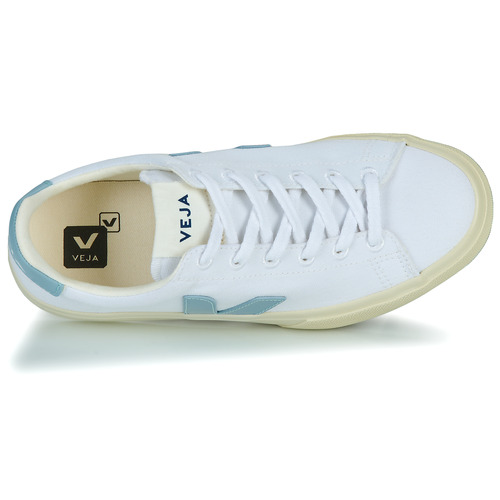 Veja - CAMPO CANVAS - Blanc / Bleu