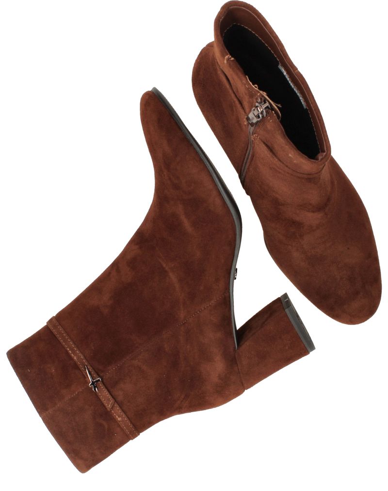 Tamaris Enkellaarsjes Bruin Dames