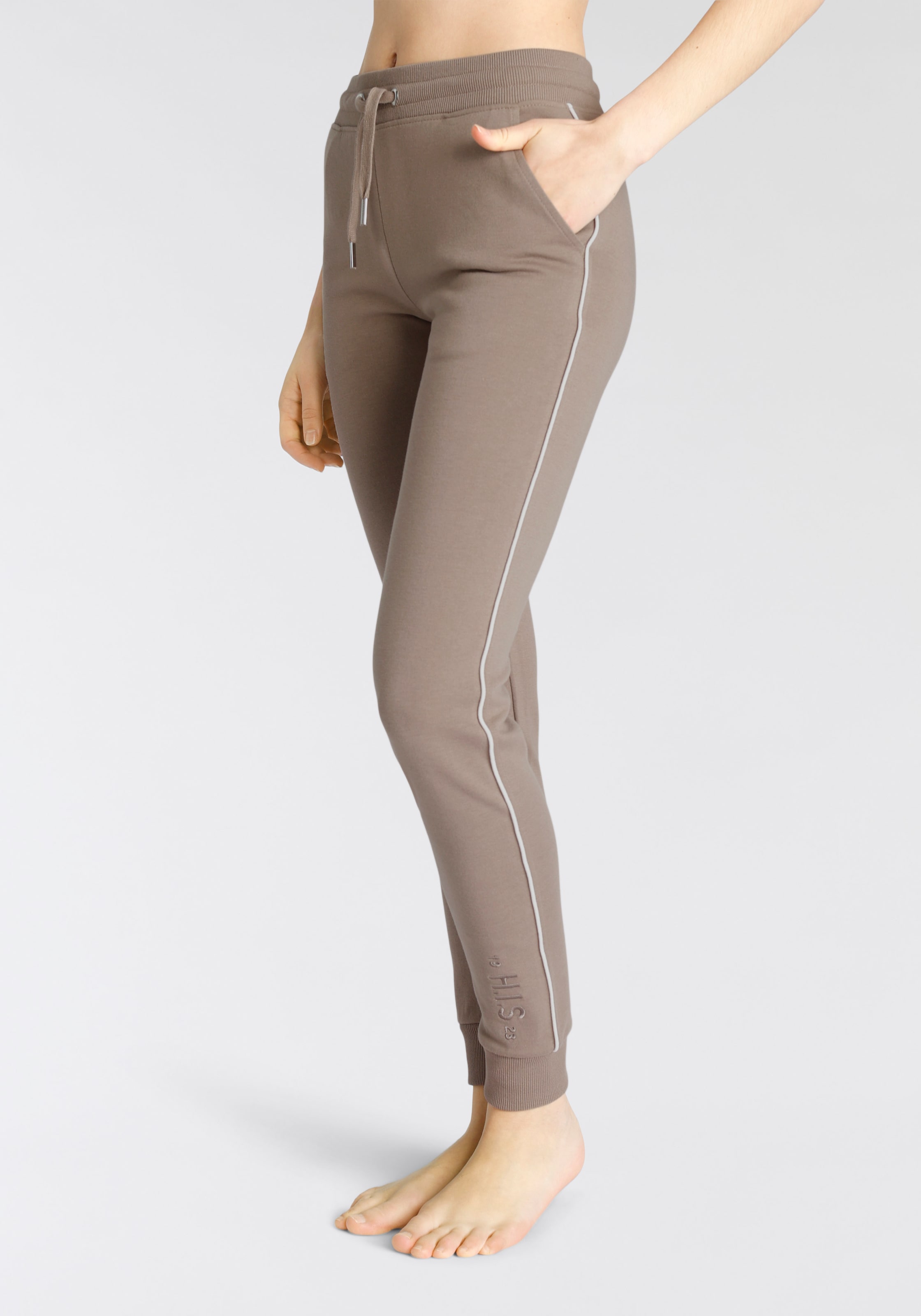 H.I.S Sweathose  mit seitlichem Piping und Taschen, Loungewear