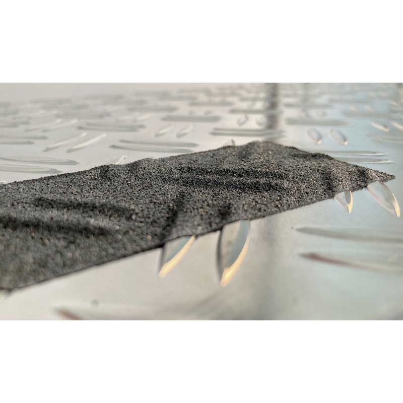 Ruban de marquage au sol antidérapant Duraline Grip+ Formfit 50 mm x 15 m, noir