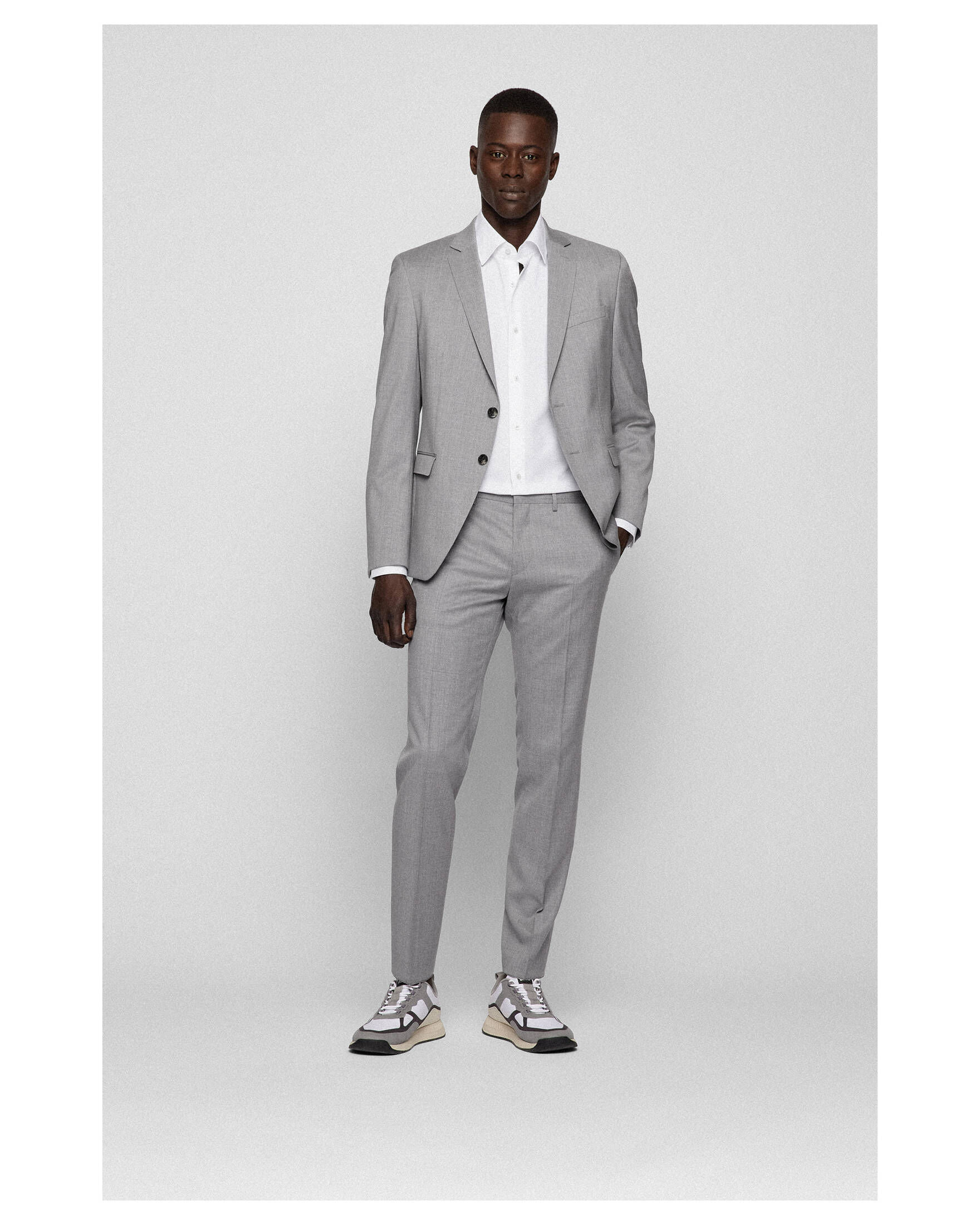 BOSS| Herren Hemd H-JOE-KENT-C1-214 Regular Fit Langarm