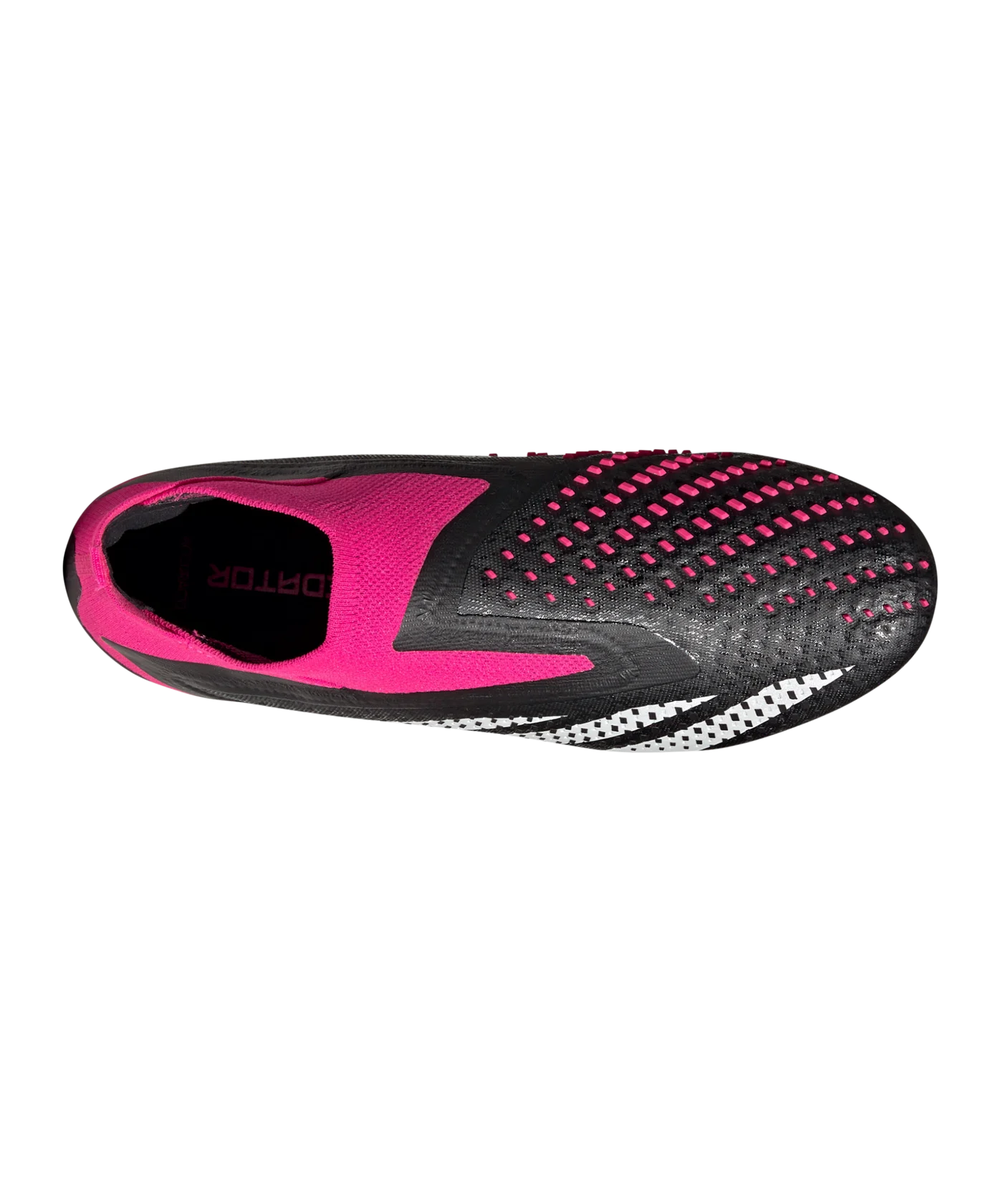 adidas Predator Accuracy+ FG Own Your Football Schwarz Weiss Pink